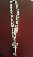 Sterling 16" Chain with Pendant 96.5 GTW