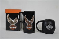 New 2 pcs Harley Davidson Mugs