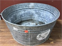 Large Galvanized Bucket With Holes In The Bottom