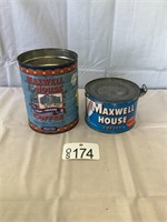 Maxwell House Cans - Set