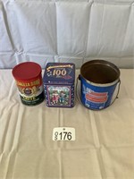 Assortment of Tin Cans