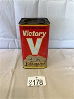 Victory Lozenges Tin Can