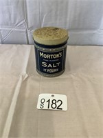 Morton's Salt Tin Can