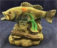 Ornate Concrete Fish Sculpture