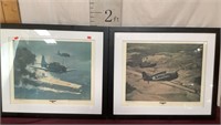 Artwork/Prints Golden Wings, Military, Signed