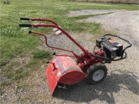 Troy-Bilt horse tiller also includes plow attachme