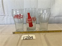 Assortment of Coca-Cola Glasses