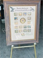 Duck Unlimited cloisonné stamp collection