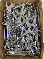 Flat FULL of Box End Wrenches