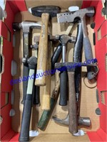 Flat of Hammers, Mallets, Etc..