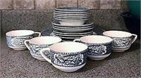 Currier and Ives Dinnerware