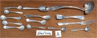 819 - STERLING SILVER COLLECTOR SPOONS (A)