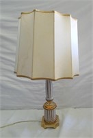 vintage lamp & shade