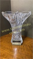 Large Heavy Shannon Crystal vase