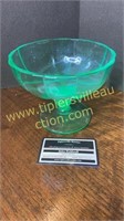Vaseline glass candy compote
