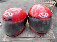 2 bell Helmets