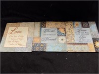 Home decor Love plaques