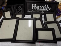 Picture frames and home decor