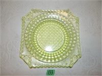 Yellow Glass Plate