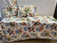 comforter & pillows 63" x 82"