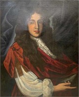 Portrait Painting of a Nobleman, Unsigned.