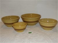 Stoneware Nesting Bowl Set