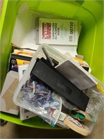 Large assortment of office supplies