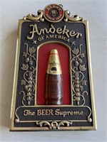 Andeker the beer supreme wall sign