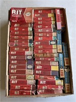 assorted RIT concentrated tint and die boxes 40