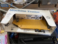 ERTL machine trailer 1/16 scale new in box