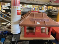 McDonald’s happy birthday big Mac plastic cups