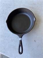 large 8 inch skillet cast-iron fry pan