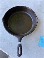 unmarked Wagner number eight 10 1/2 inch skillet