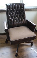 Vintage Leather Desk Chair