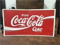 Original Coca Cola Tin Sign