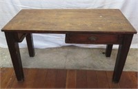 Desk/table - missing one drawer-rustic