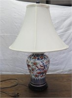 Table Lamp - Asian style- ceramic- tested works