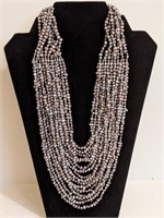 Multi-Strand Freshwater Pearl Necklace