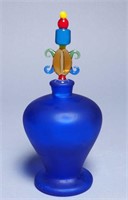 Frosted Art Glass Perfume Bottle