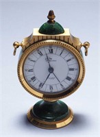 Hamilton Green/Gold Desk Clock