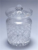 Rogaska Crystal Biscuit Jar