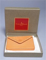 Cole Haan Leather Card Holder-NIB