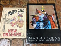 Vintage Mardi Gras Posters