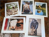 5-Signed and Numbered Prints from HLS&R Winners
