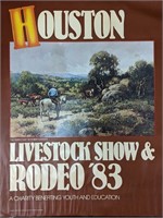 Houston Livestock Show & Rodeo Poster-1983