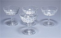 Set of 4 Waterford "Lismore" Champagne Glasses