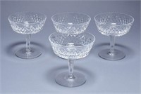 Set of 4 Waterford "Alana" Champagne Glasses