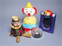 Lot of 4 Misc Clown Items