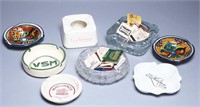 Large Lot of Ashtrays and Matches