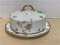 Round Limoges Covered Dish